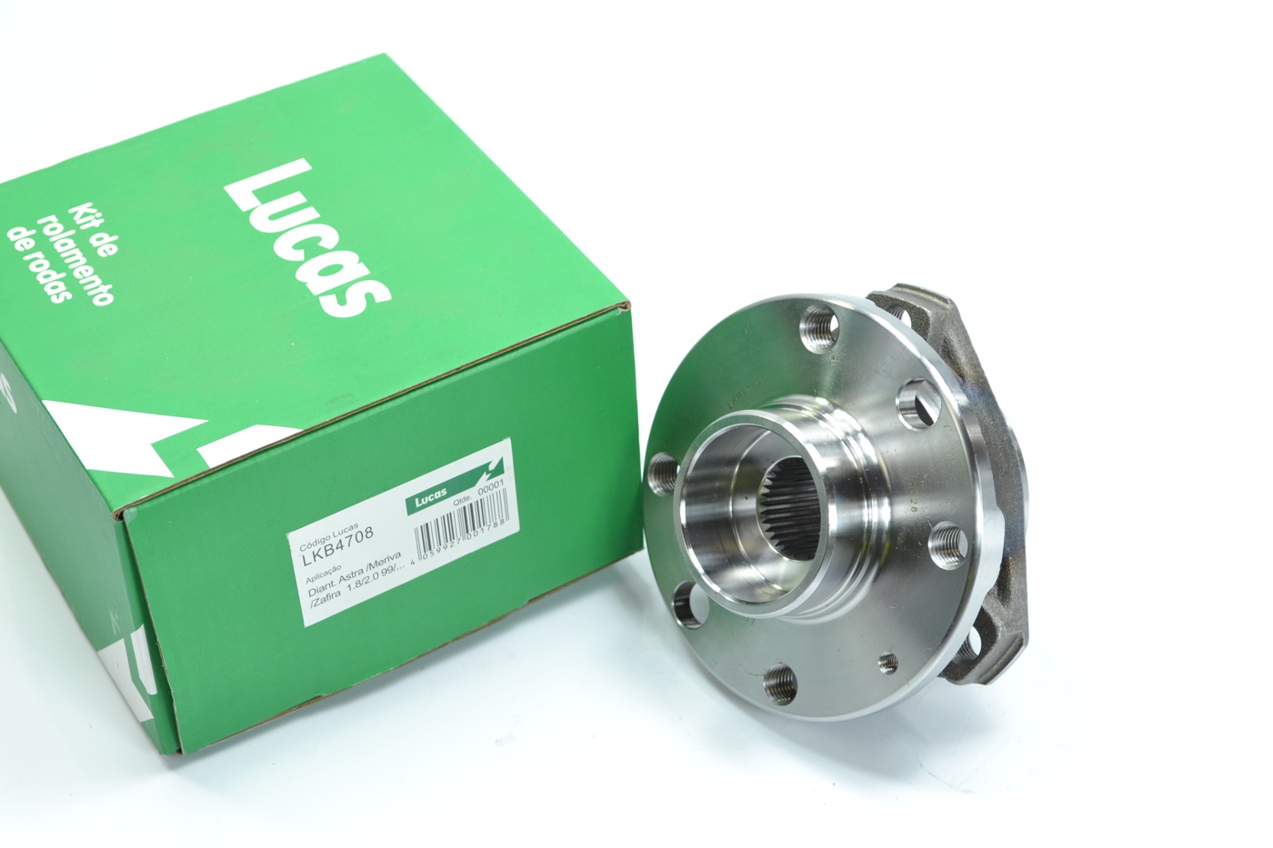 Cubo de Roda com Rolamento - Lucas Automotive - LKB4708
