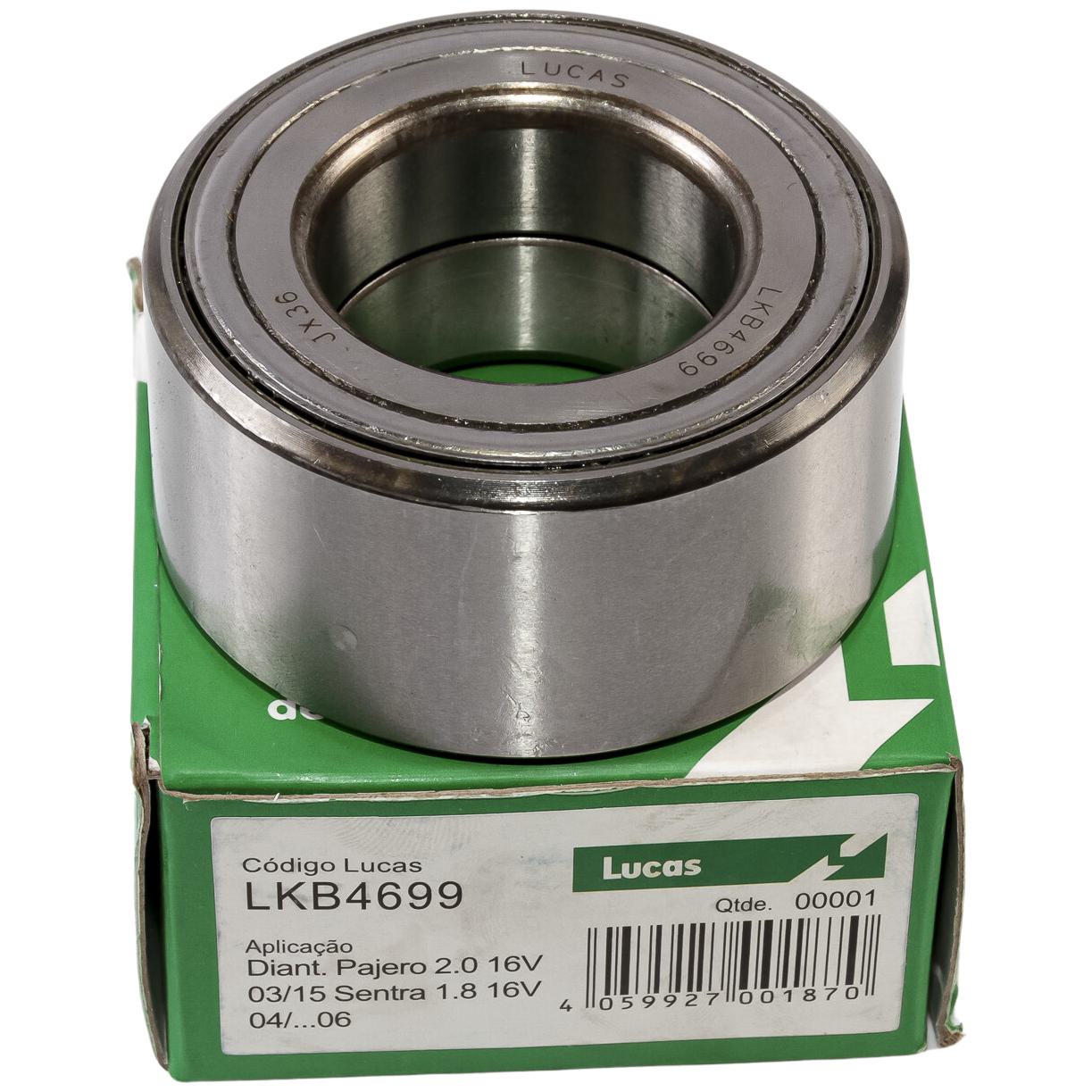 Rolamento de Roda - Lucas Automotive - LKB4699