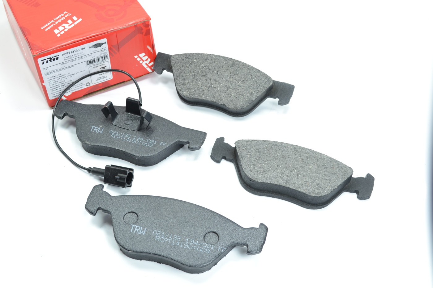 Pastilha de Freio Dianteiro para Fiat Bravo - TRW - RCPT14190