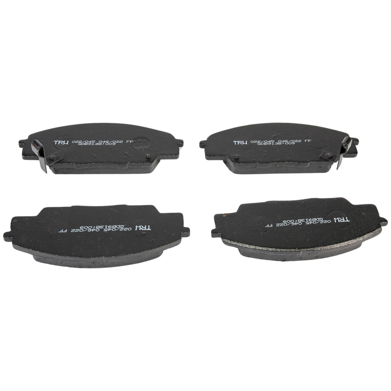 Pastilha de Freio Dianteiro para Honda Civic - TRW - GDB9138