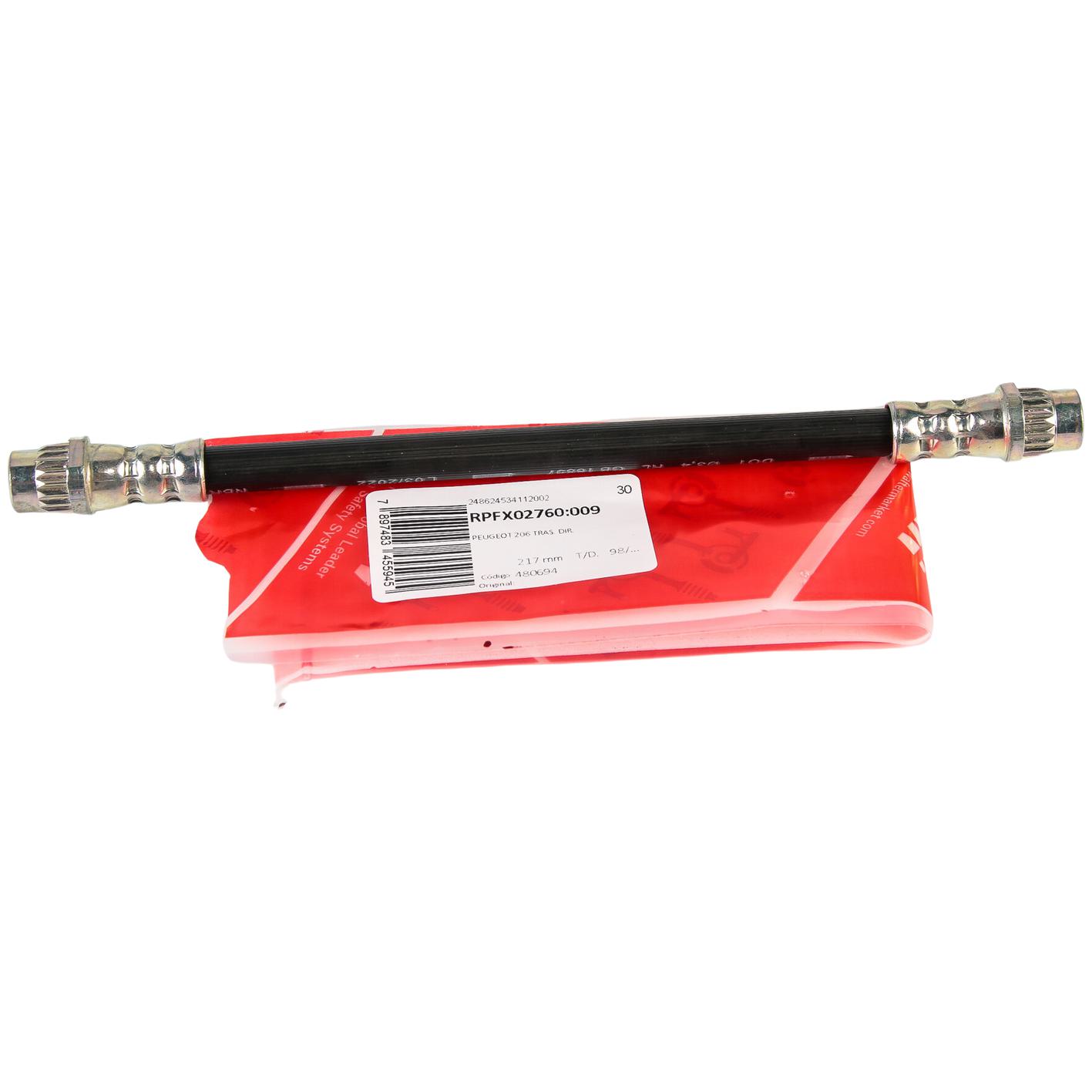 Flexível de Freio Traseiro Direito para Peugeot 206 e 206 SW - TRW - RPFX02760