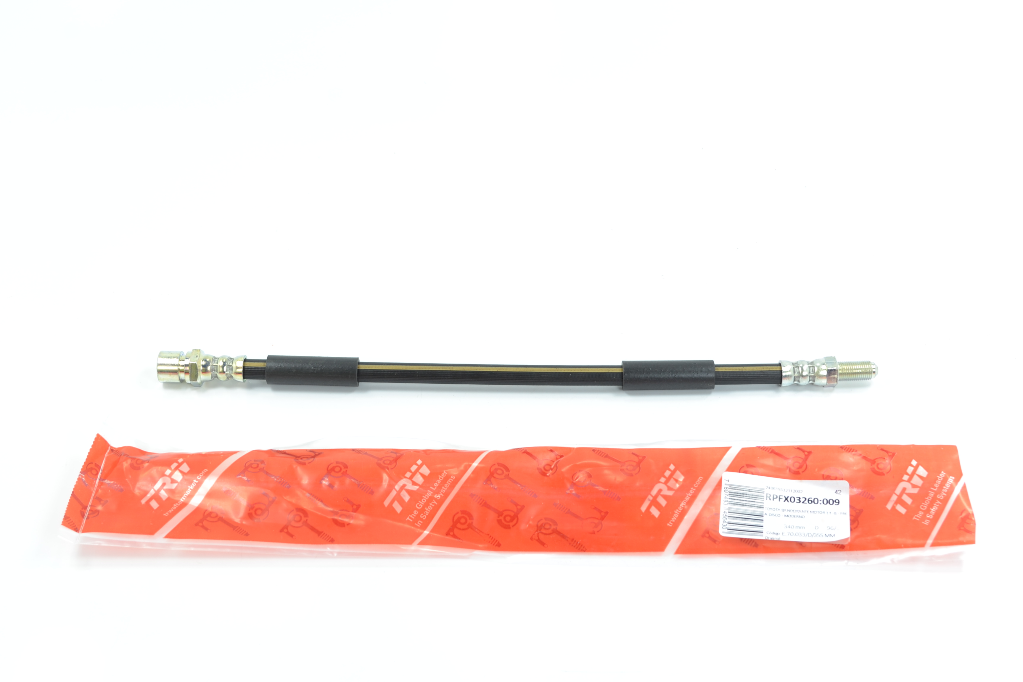 Tubo Flexível de Freio Traseiro para Toyota Bandeirante - TRW - RPFX03260
