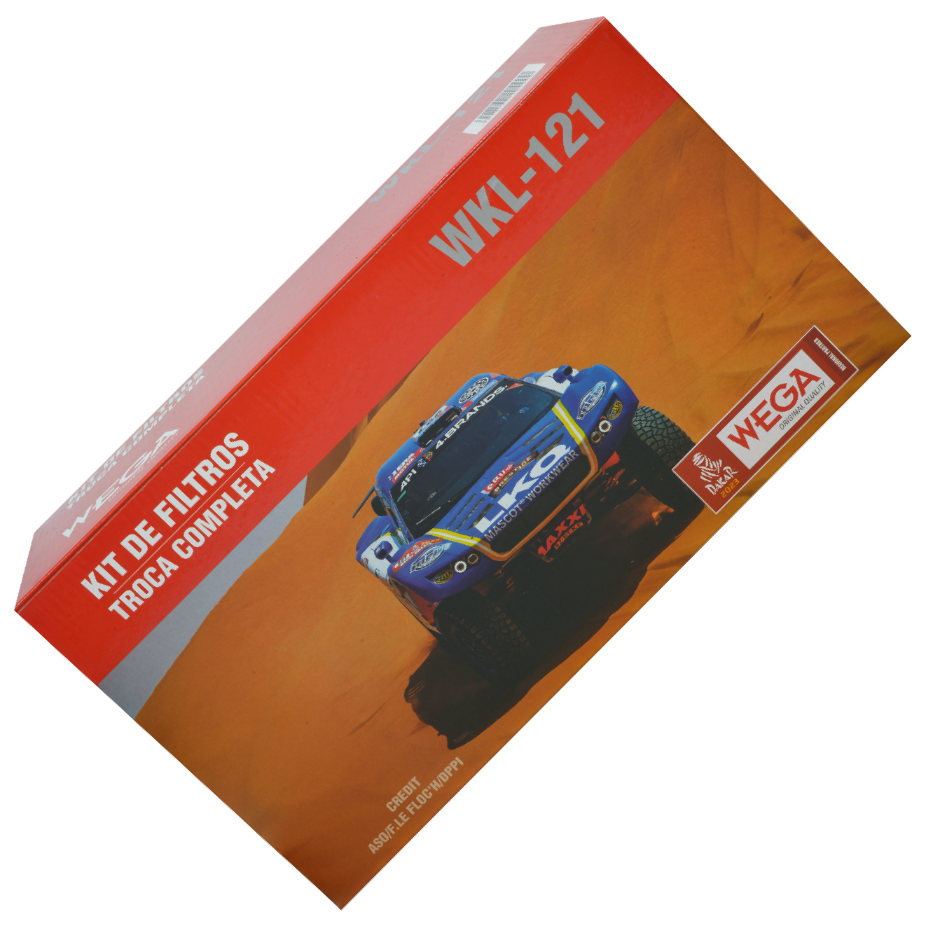 Kit Filtros de Ar Combustível Óleo e Cabine para Fiat Fastback e Pulse - Wega - WKL-121
