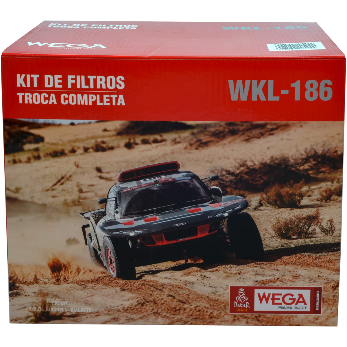 Kit Filtros de Ar Combustível Óleo e Cabine para Chevrolet Cruze e Cruze Sport6 - Wega - WKL-186