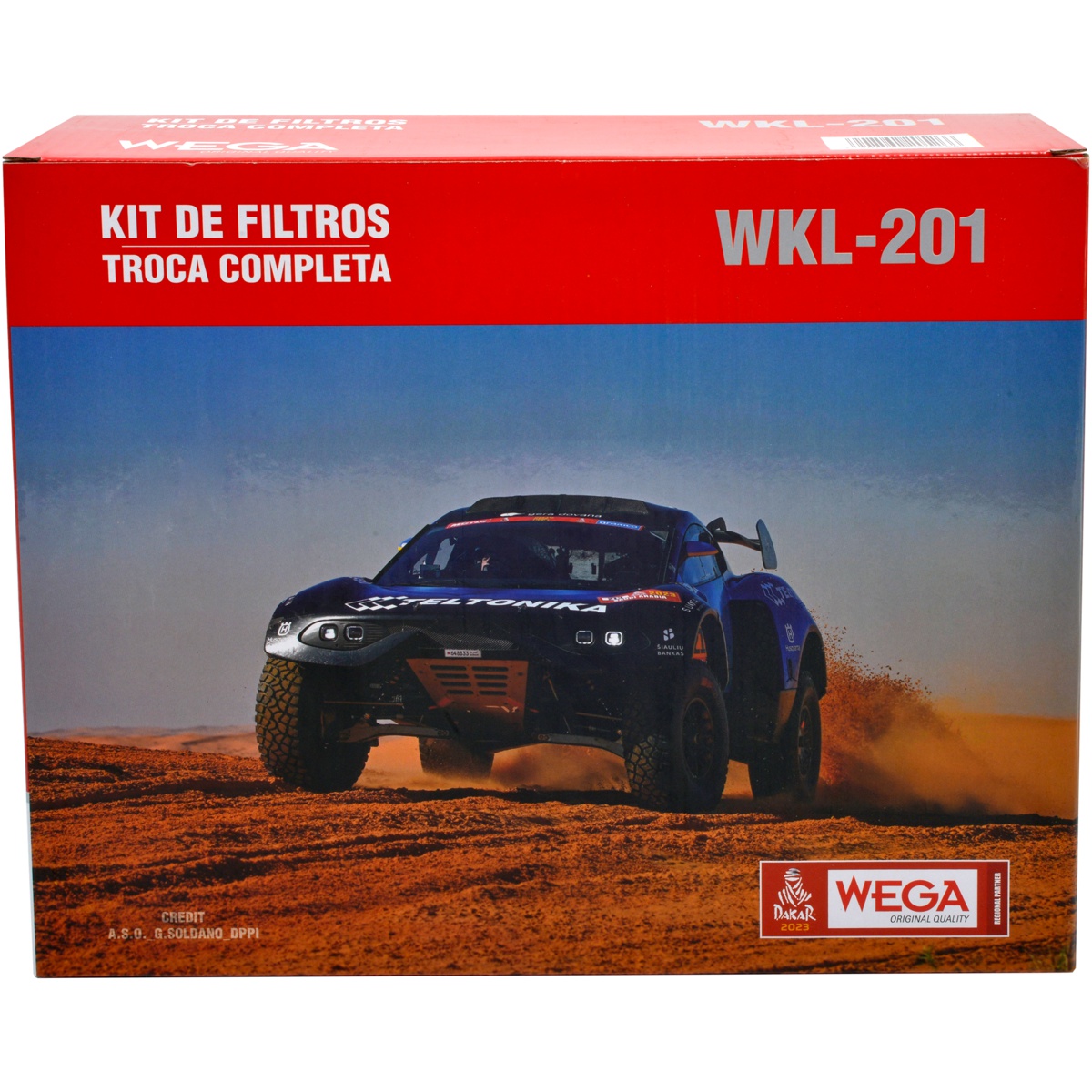 Kit Filtros de Ar Combustível Óleo e Cabine para Honda HR-V - Wega - WKL-201