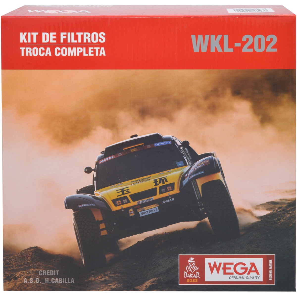 Kit Filtros de Ar Combustível Óleo e Cabine para Honda Civic - Wega - WKL-202