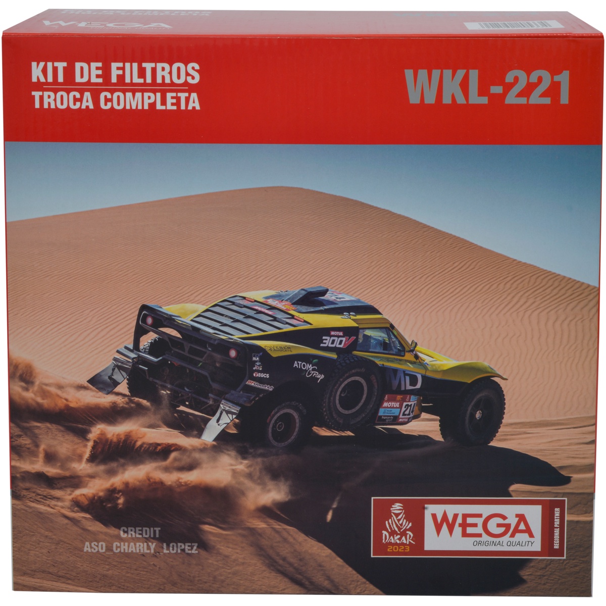 Kit Filtros de Ar Combustível Óleo e Cabine para Hyundai Creta - Wega - WKL-221