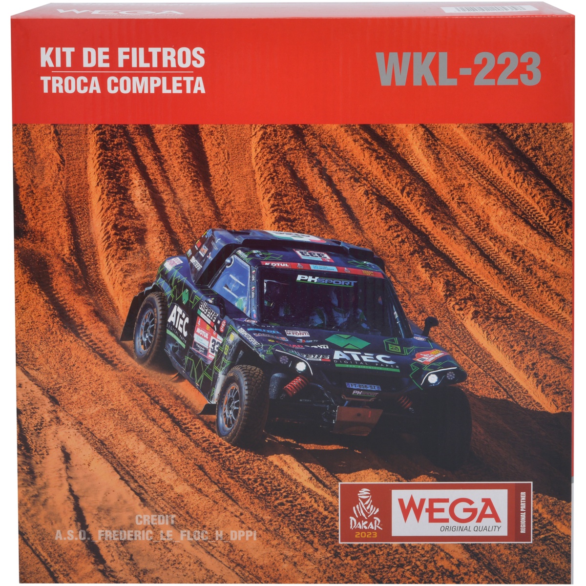 Kit Filtros de Ar Combustível Óleo e Cabine para Hyundai Creta - Wega - WKL-223