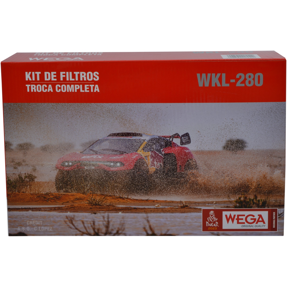 Kit Filtros de Ar Combustível Óleo e Cabine para Toyota Etios - Wega - WKL-280