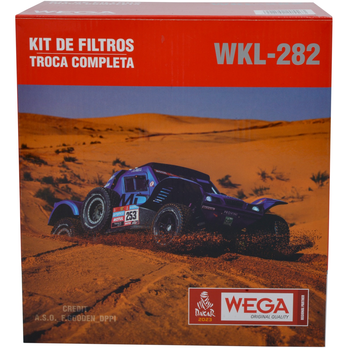 Kit Filtros de Ar Combustível Óleo e Cabine para Toyota Corolla - Wega - WKL-282
