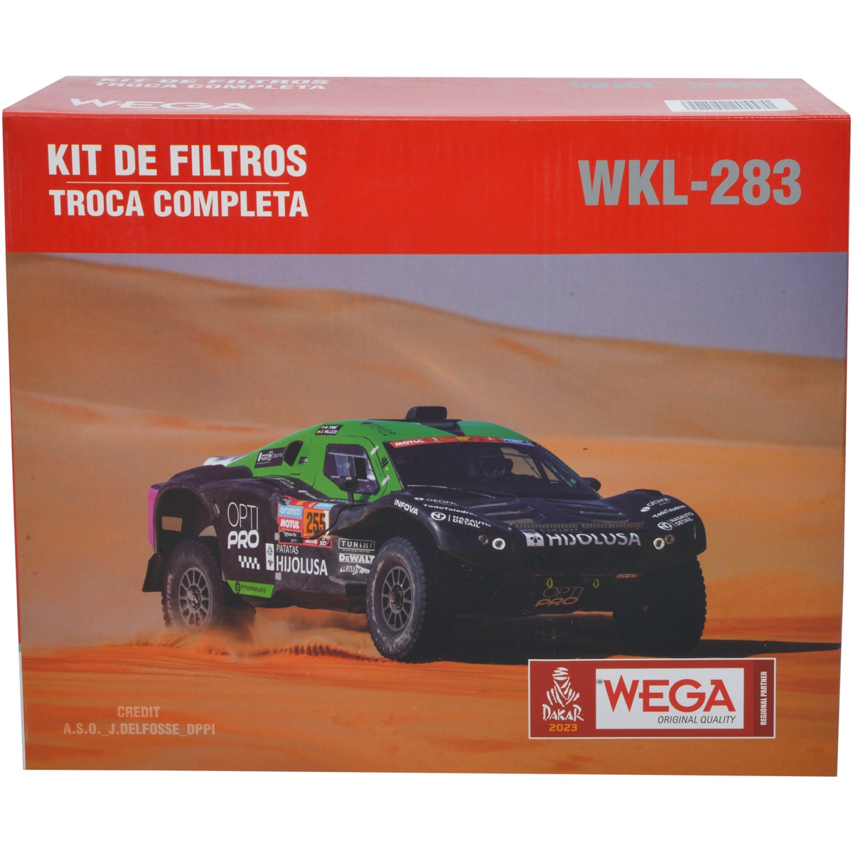 Kit Filtros de Ar Combustível Óleo e Cabine para Toyota Corolla e Corolla Cross - Wega - WKL-283