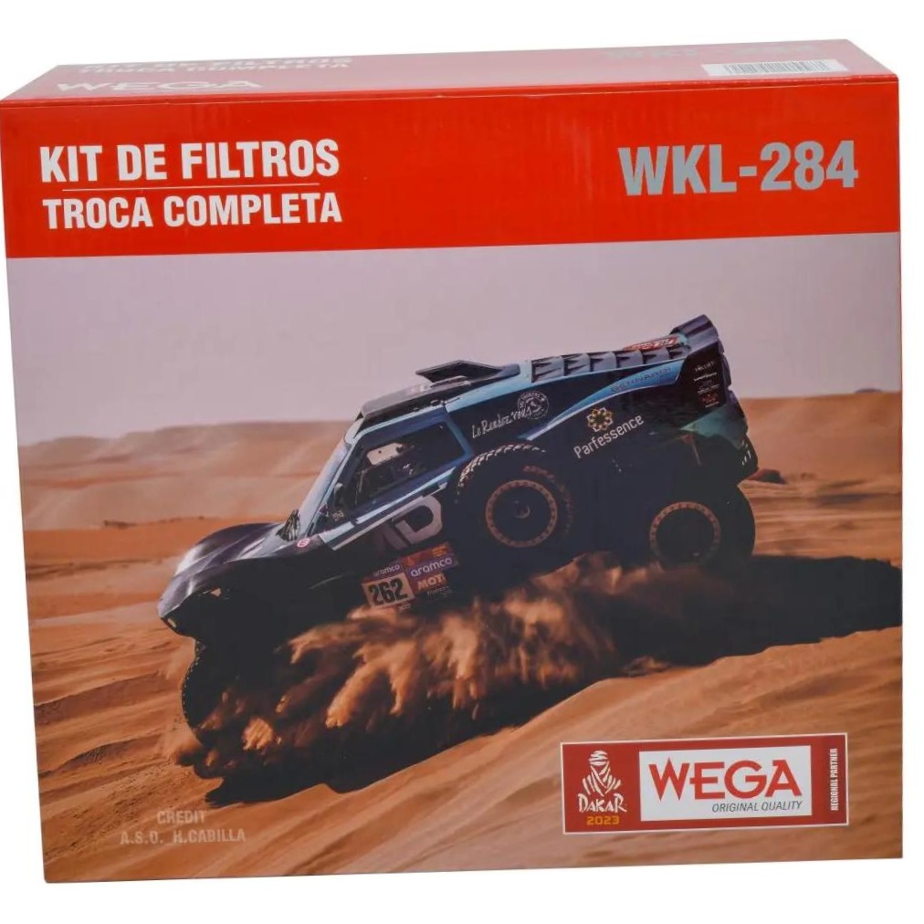 Kit Filtros de Ar Combustível Óleo e Cabine para Toyota Corolla - Wega - WKL-284