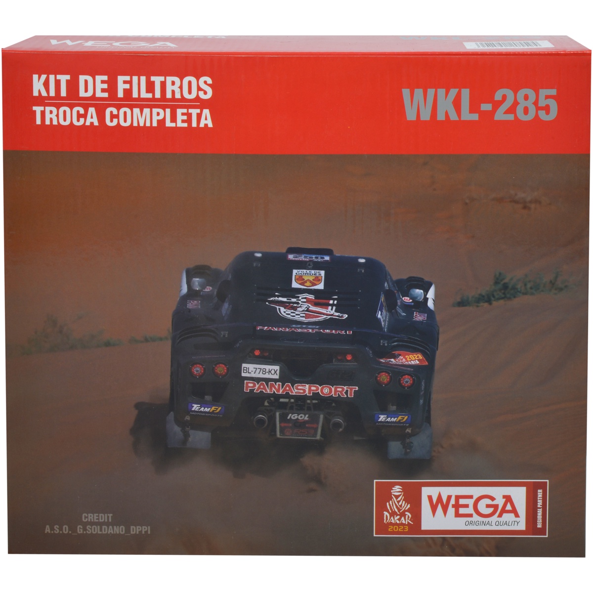 Kit Filtros de Ar Combustível Óleo e Cabine para Toyota Corolla - Wega - WKL-285