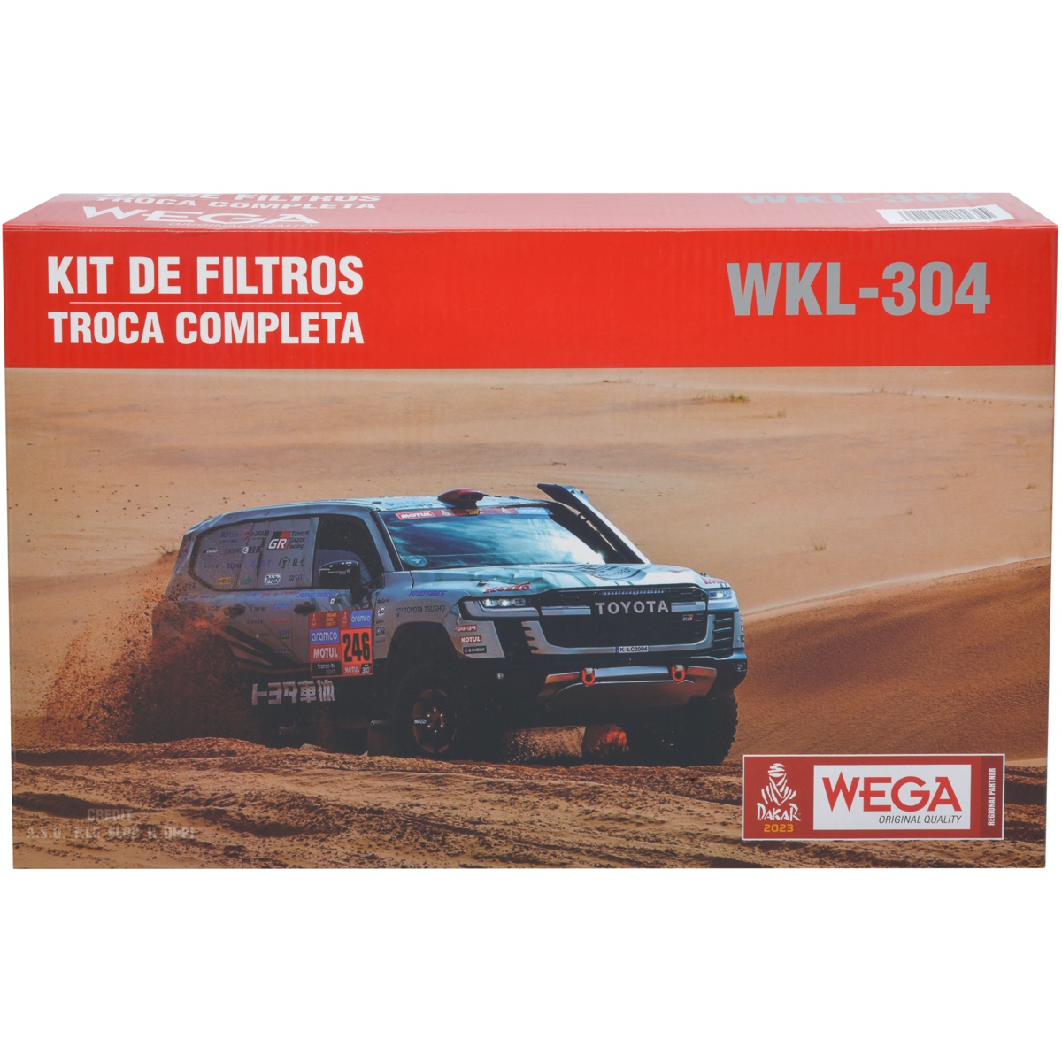 Kit Troca Completa Filtros Ar Combustível Oleo Polo Tcross Virtus 1.4 16V TSI 19/24 - Wega - WKL-304