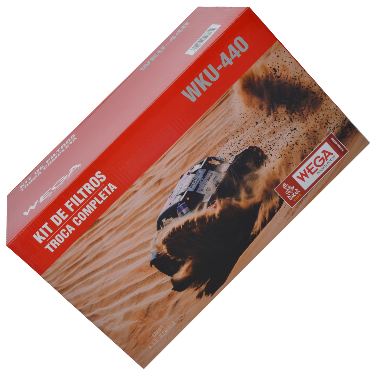 Kit Troca Completa Filtros Ar Combustível Oleo Cabine p GM S10 2.5 16V Flex 14/20 - Wega - WKU-440