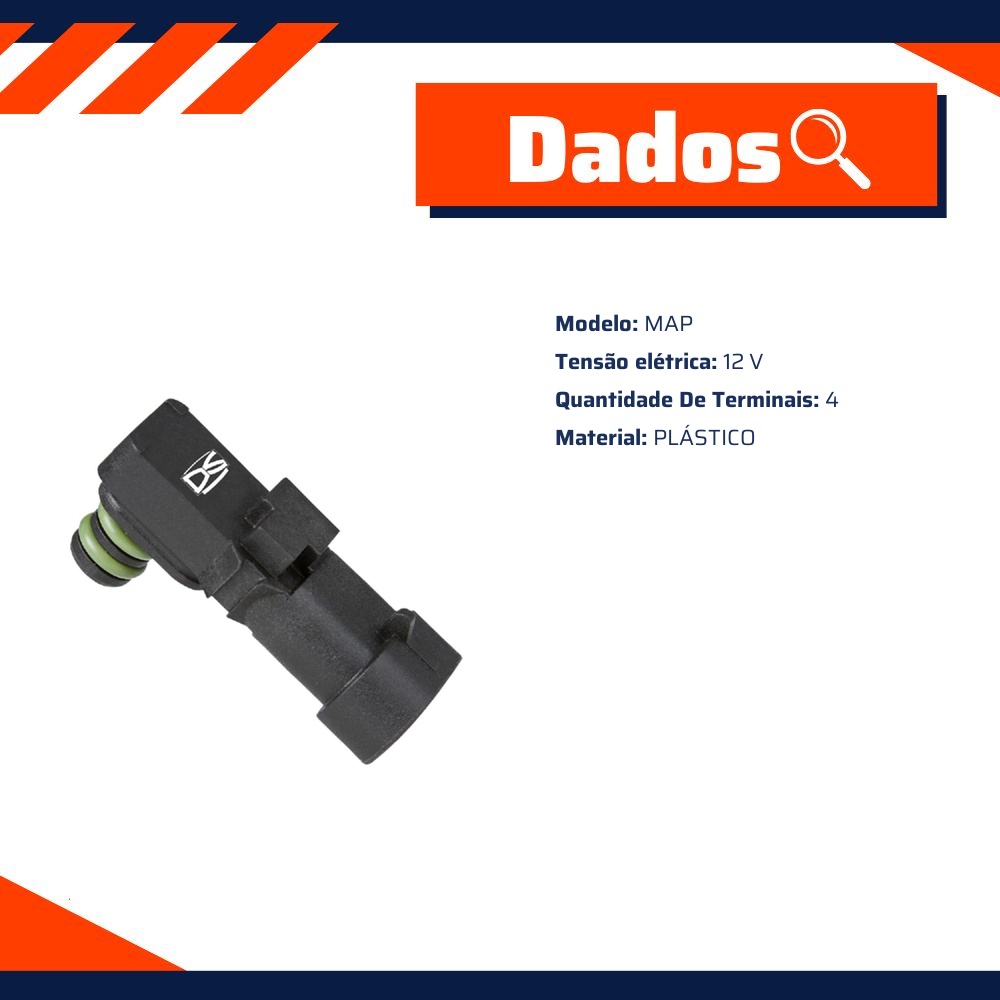 Sensor de Pressão MAP - DS - 1719
