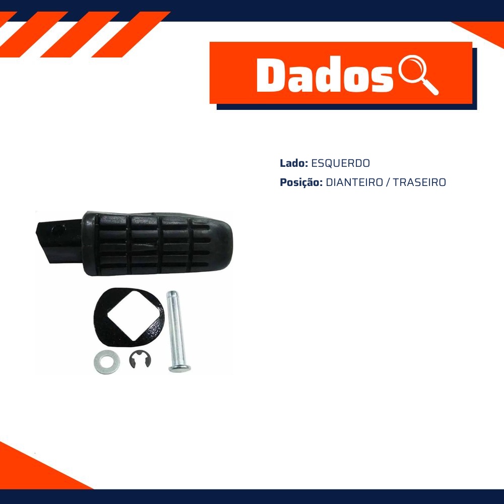 Pedaleira - COMETA MOTO - 1007