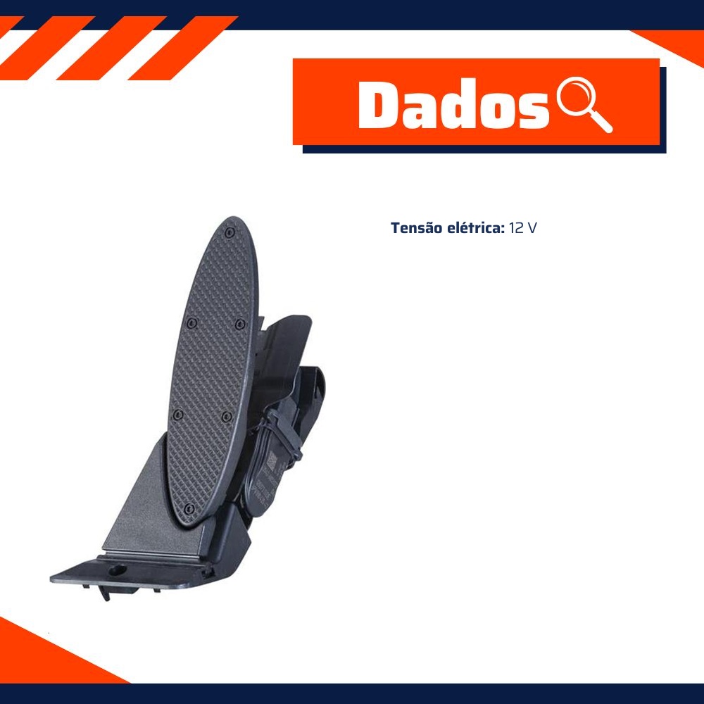 Pedal do Acelerador 12V para Mini Countryman - Hella - 6PV010946241