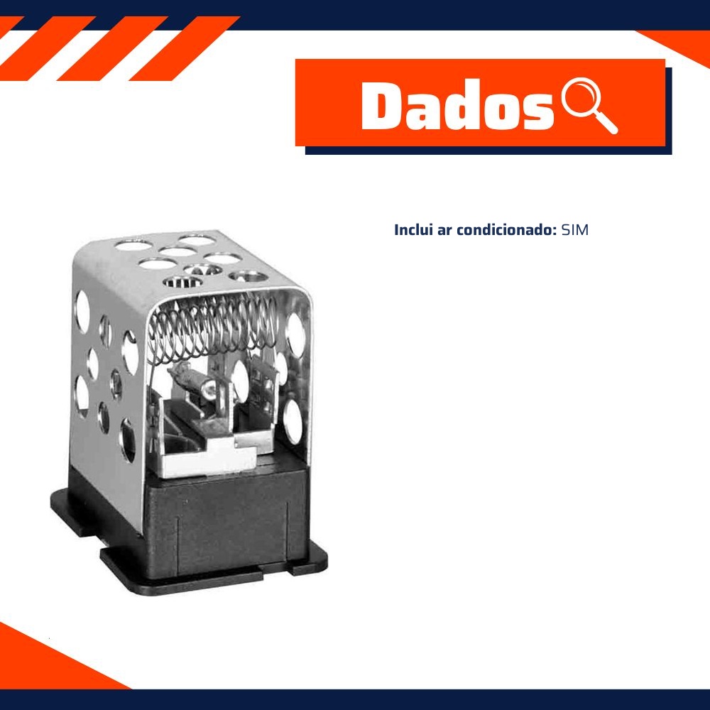 Resistência da Caixa Evaporadora para Chevrolet Vectra e Vectra GT - Procooler - PC110036