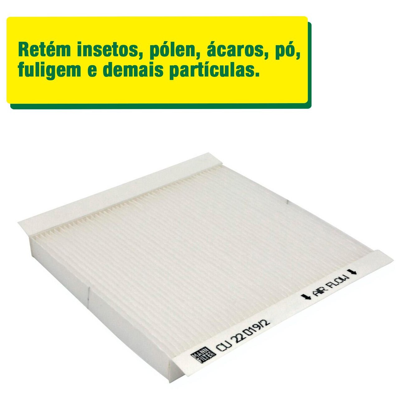 FIltro de Ar Condicionado Cabine - Mann-Filter - CU22019/2