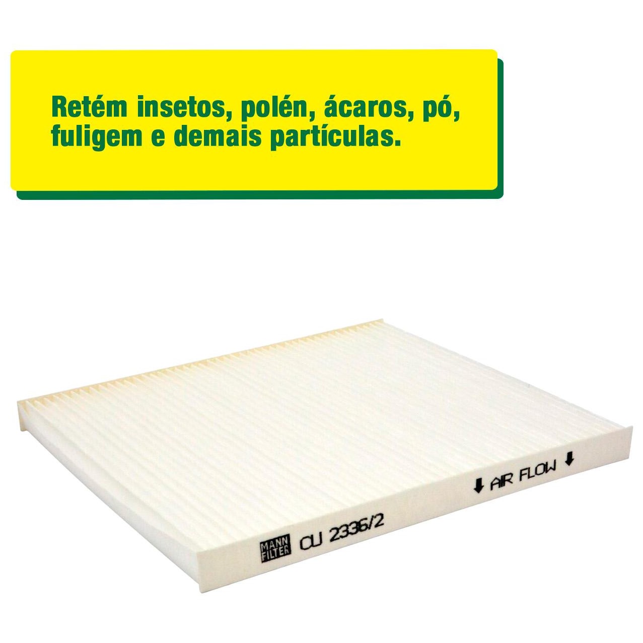 FIltro de Ar Condicionado Cabine - Mann-Filter - CU2336/2