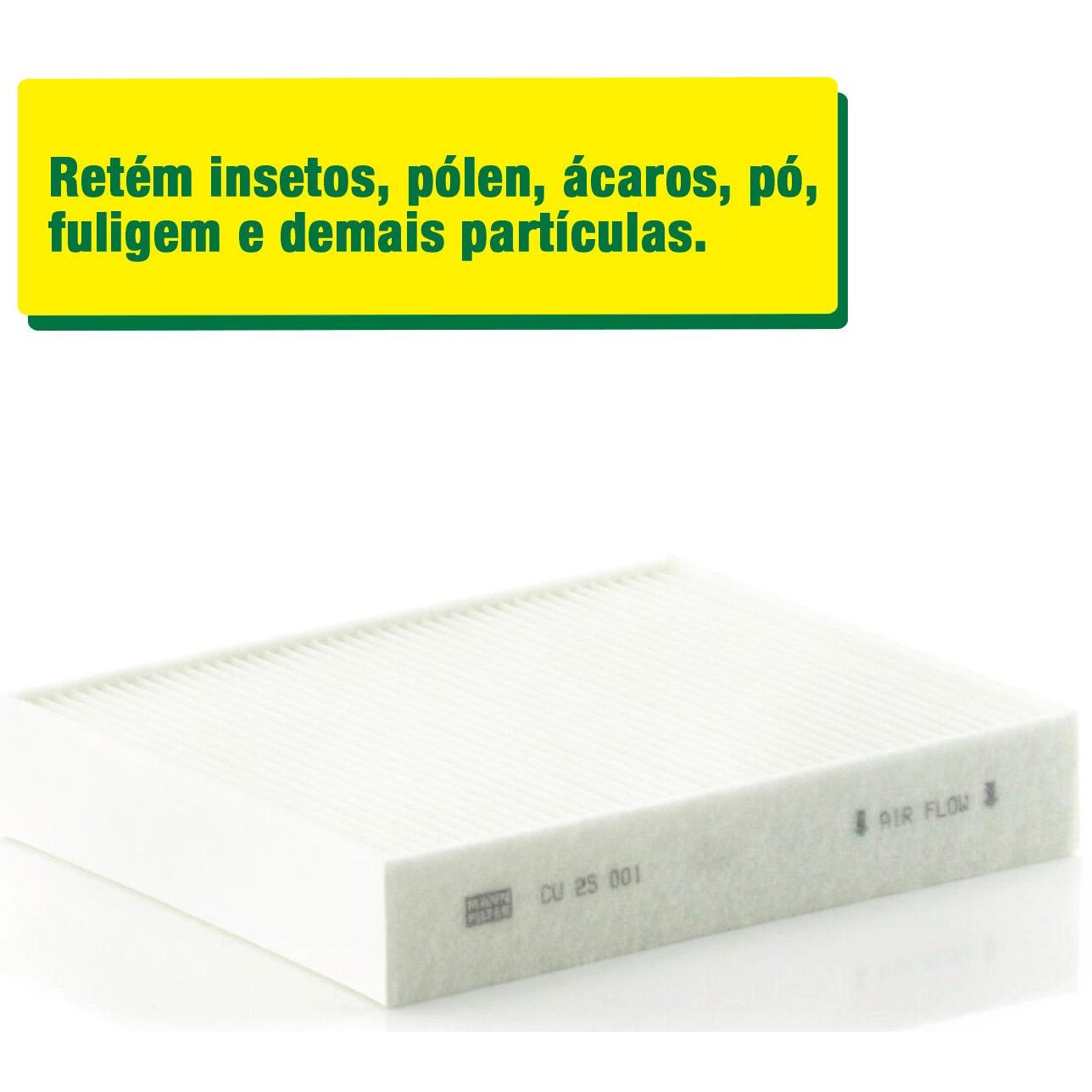 FIltro de Ar Condicionado Cabine - Mann-Filter - CU25001