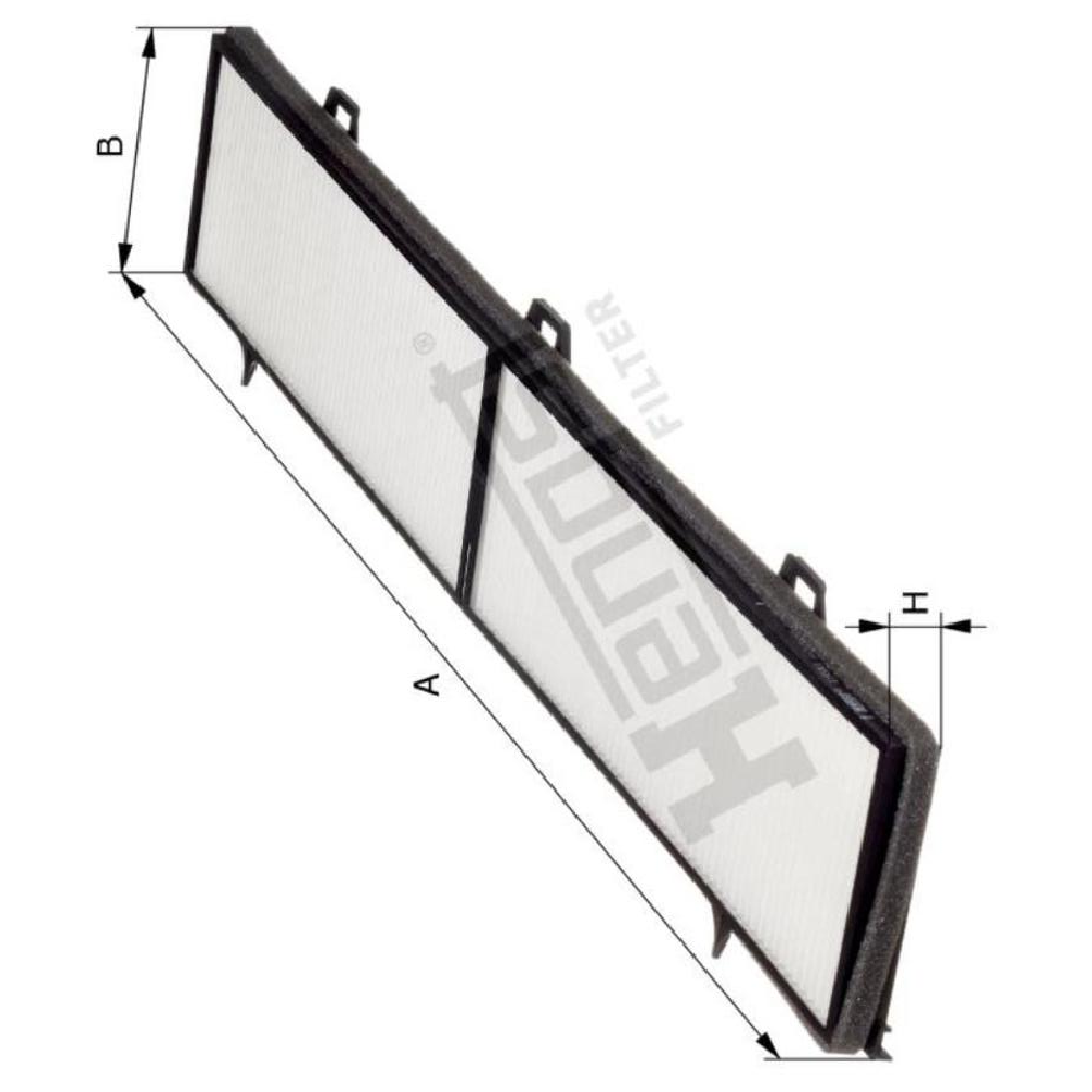 FIltro de Ar Condicionado Cabine - Hengst - E1959LI