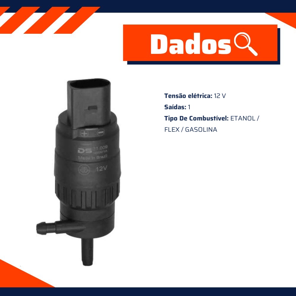 Bomba do Lavador do Para-brisa - DS - 31009