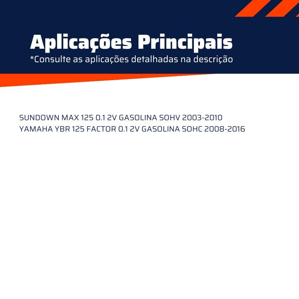 Caixa de Direção Mecânica para Sundown Max 125 Yamaha Ybr 125 Factor - Danidrea - 5017