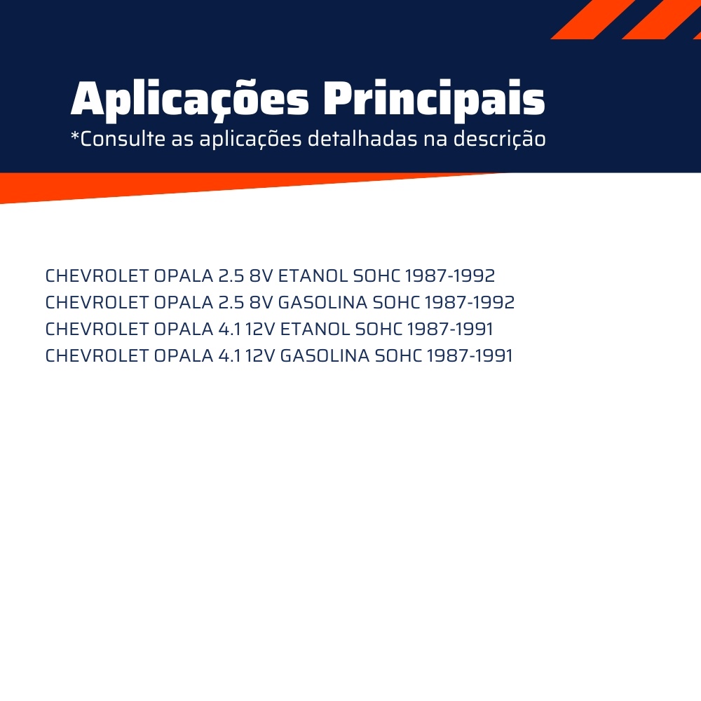 Alavanca da Chave de Seta de Plástico para Chevrolet Opala - Amefil - AI 701