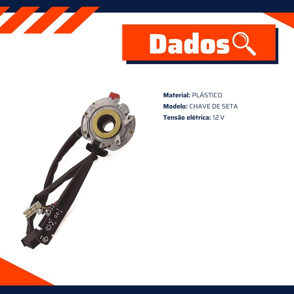 Chave de Seta para Chevrolet Chevette e Chevette Hatch - Multiqualita - GM92078