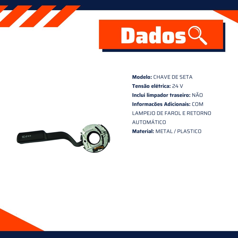 Chave de Seta 24V - Marilia - IM12120