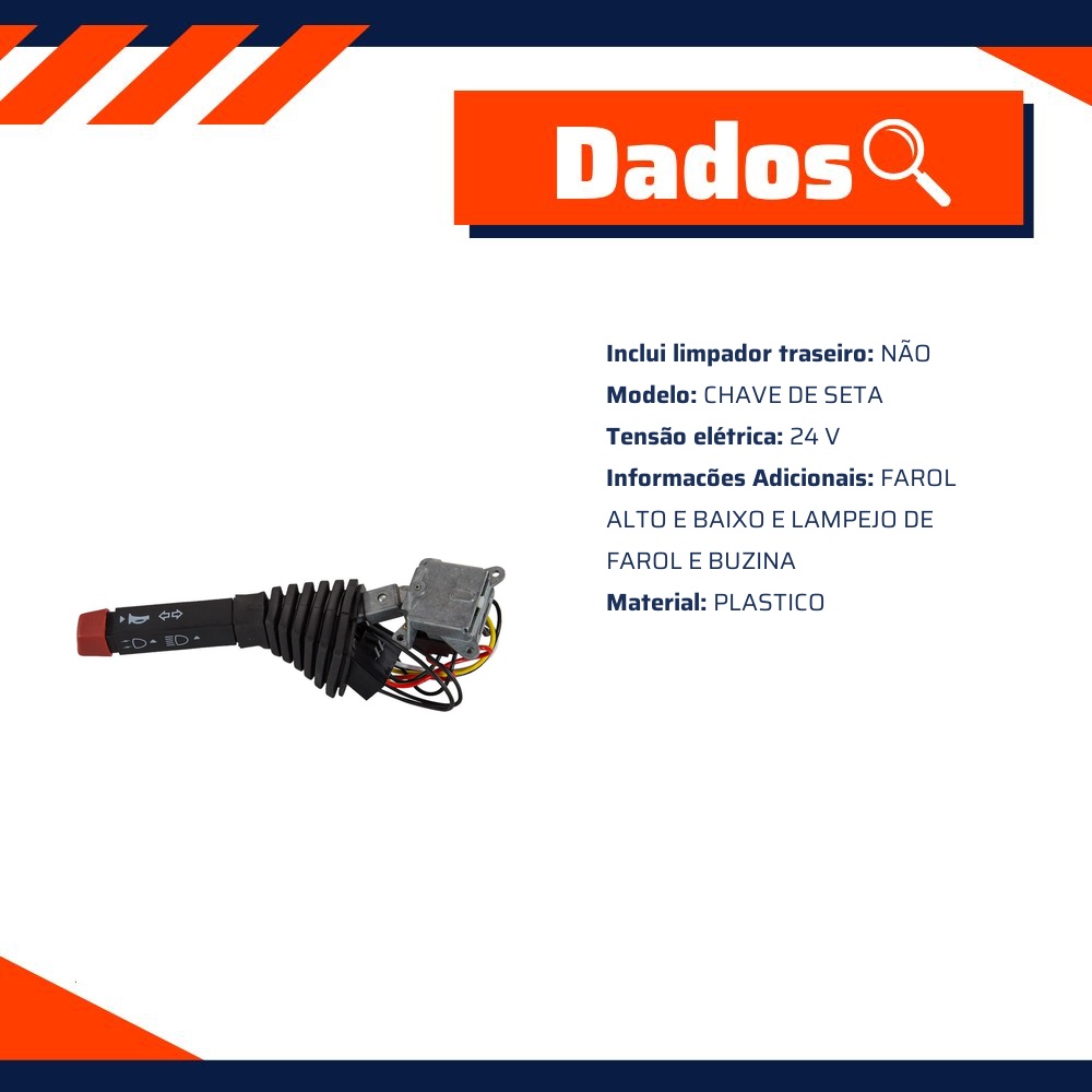 Chave de Seta 24V - Ospina - 32092