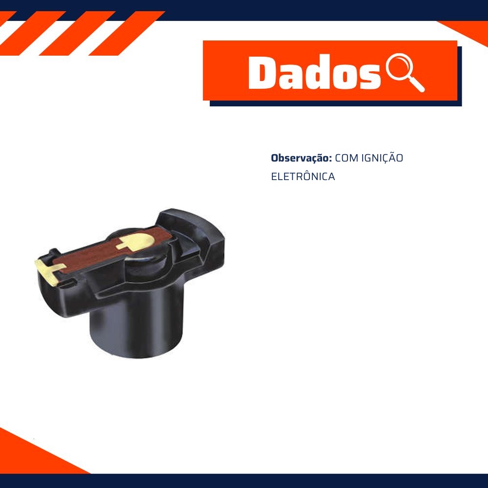 Rotor distribuidor com Ignição Eletrônica - Marflex - R-33274