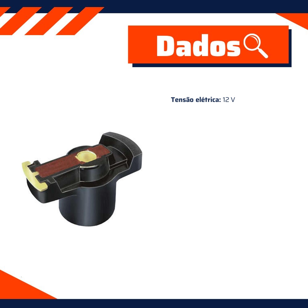 Rotor Distribuidor 12V - Marflex - R-59221