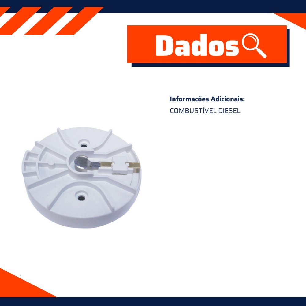 Rotor Distribuidor Diesel para Chevrolet Blazer - Multiqualita - MQ0562