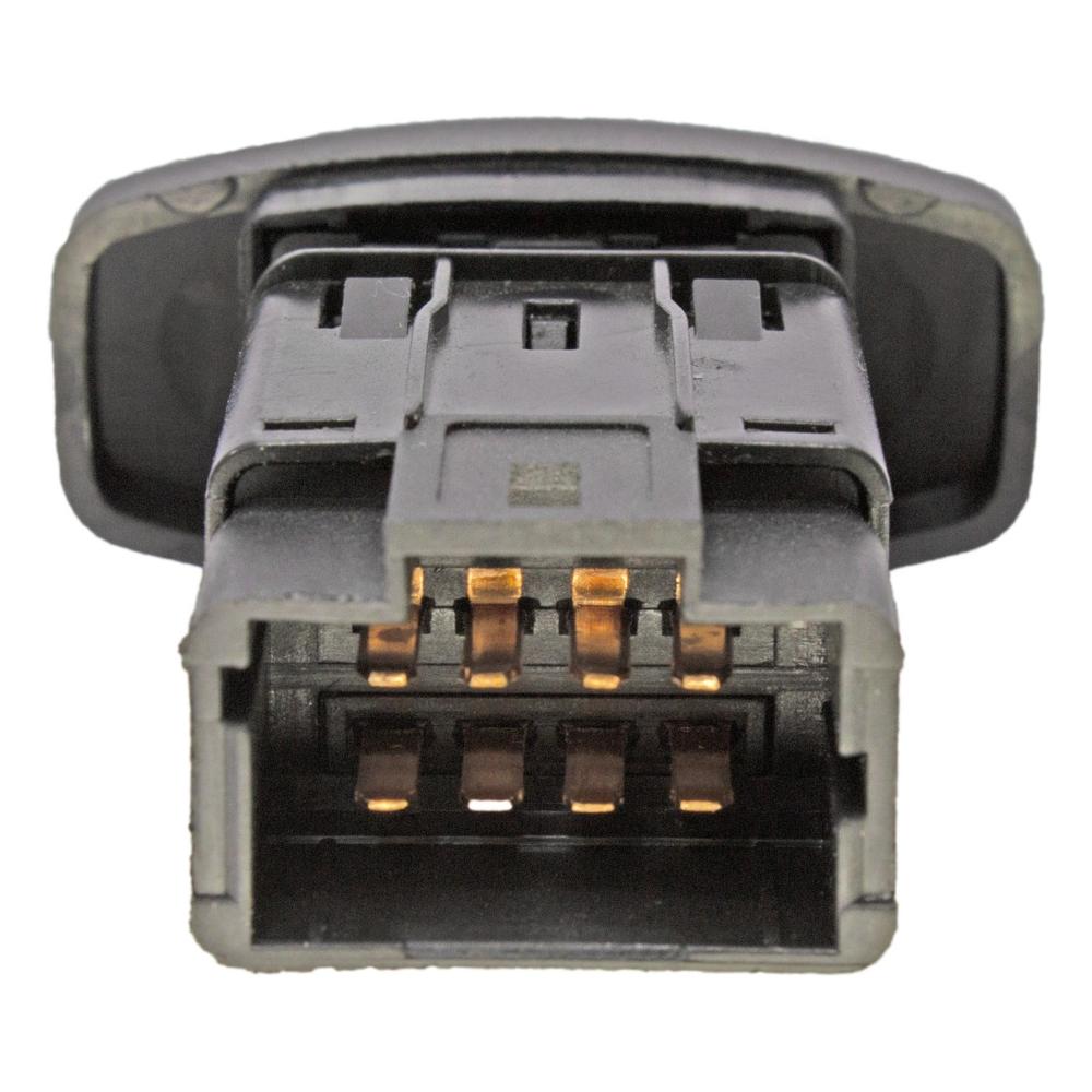 Interruptor Botão do Pisca Alerta 12V Preto - DNI - 2161