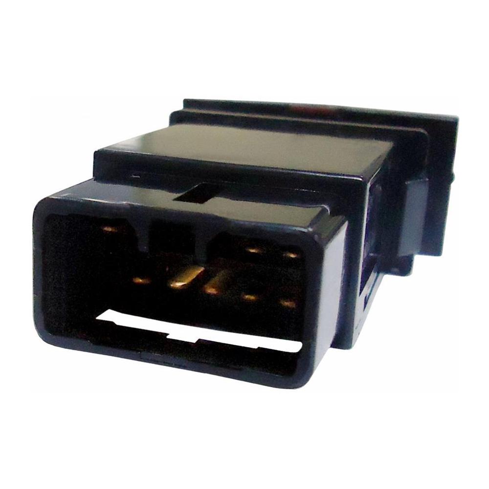 Interruptor de Pisca Alerta Emergência 12V para Hyundai HB20 - DNI - DNI 2204