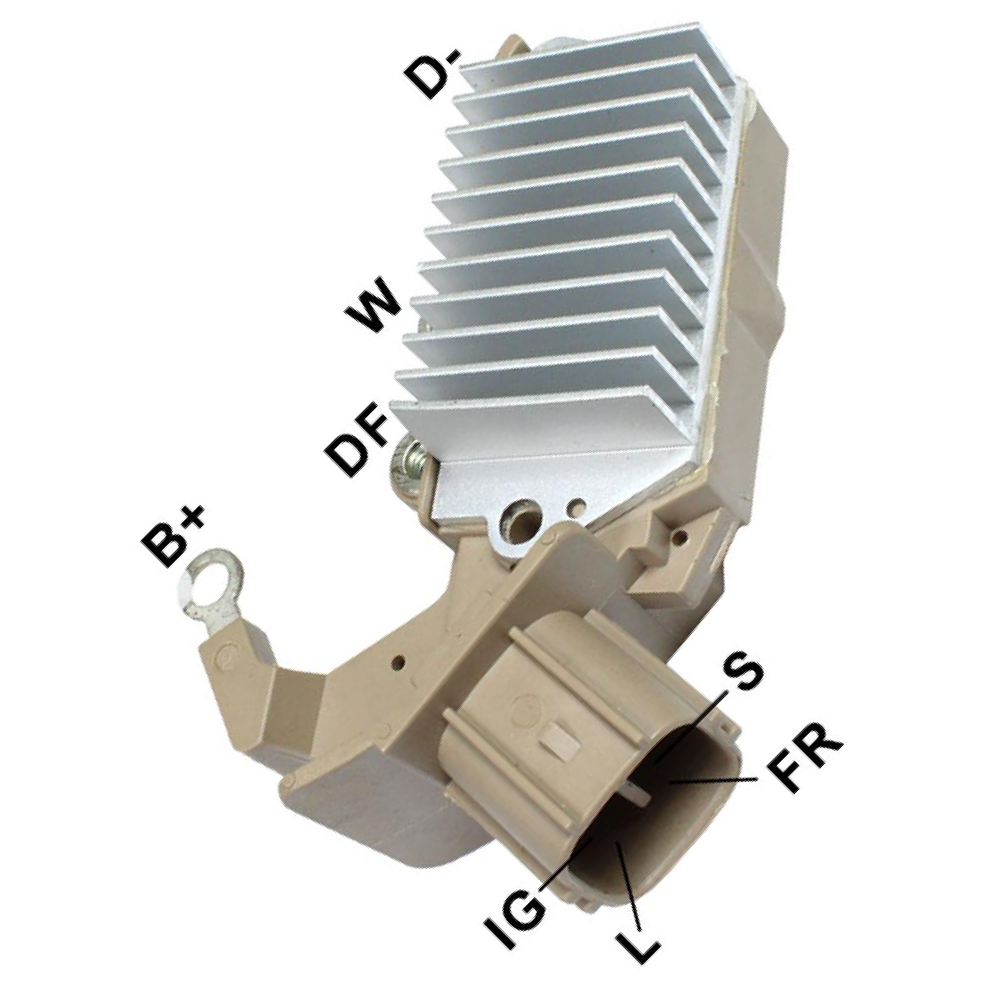 Regulador de Voltagem 14V 14,3V Con. Retif. GA1255 Positivo - Gauss - GA961