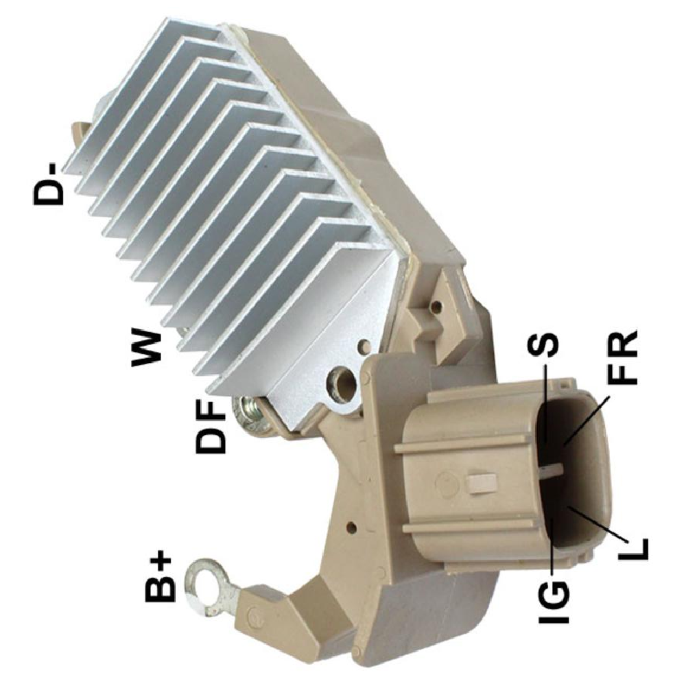 Regulador de Voltagem 14V 14,3V Con. Retif. GA1255 Positivo - Gauss - GA961