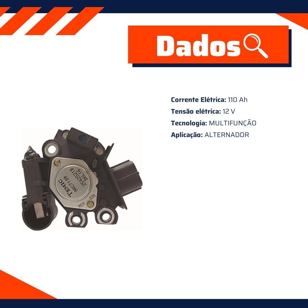 Regulador de Voltagem Alternador - Valeo - S9082PR