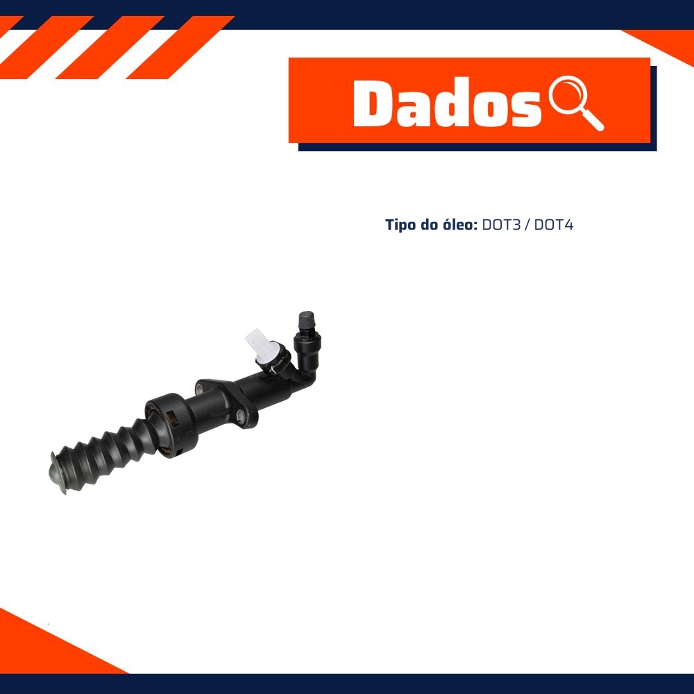 Cilindro Escravo DOT 3/4 - Valeo - 3100819