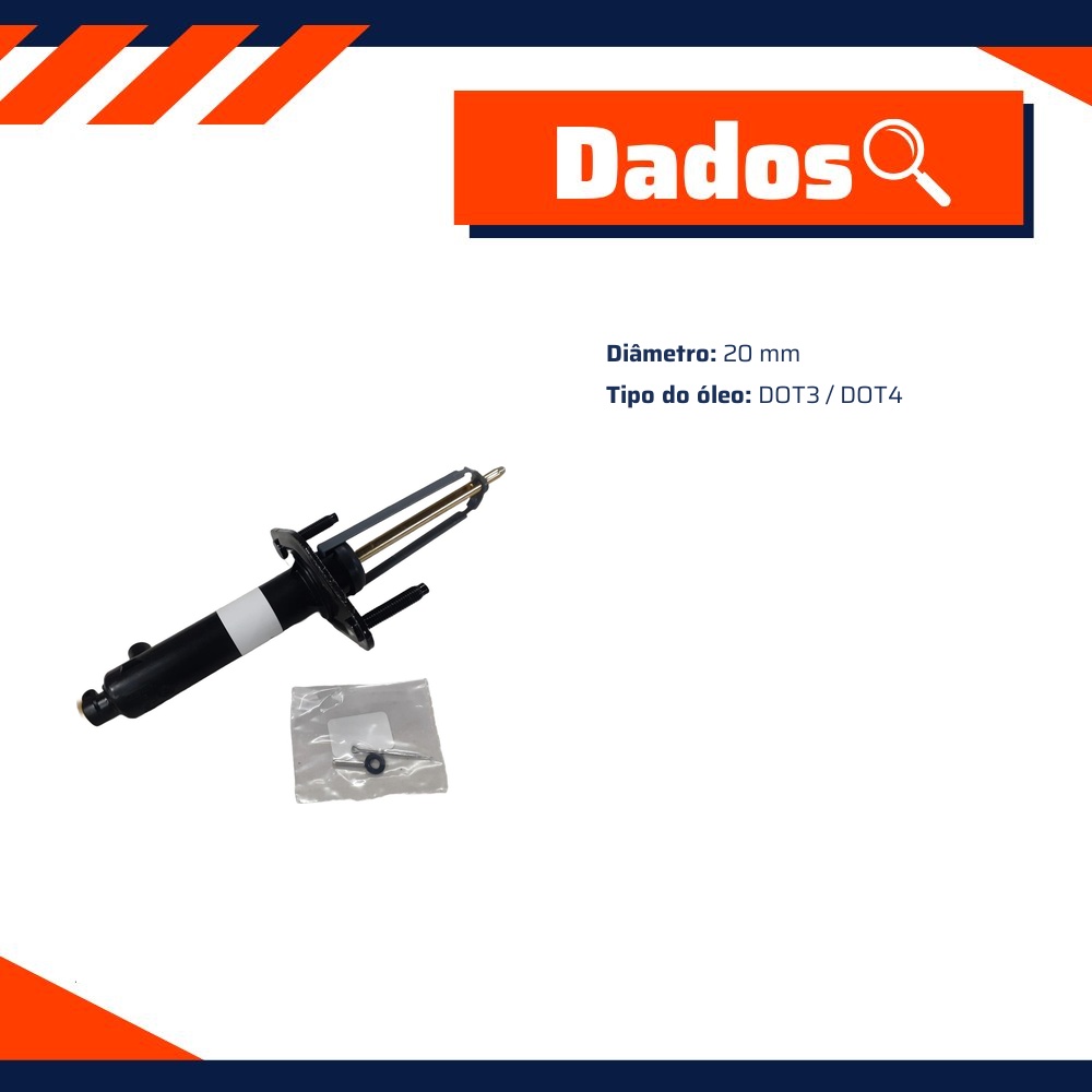 Cilindro Escravo de Embreagem - Valeo - 3104720