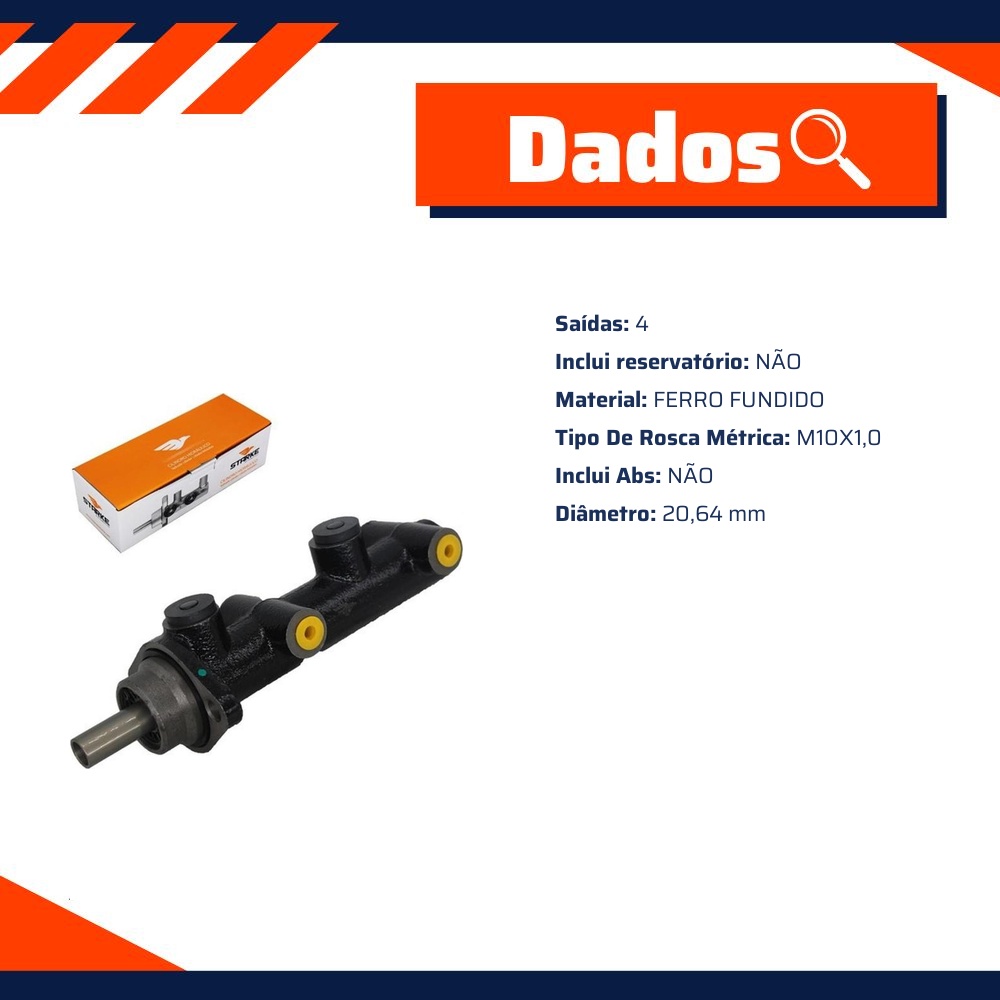 Cilindro Mestre - STARKE - SBC1005
