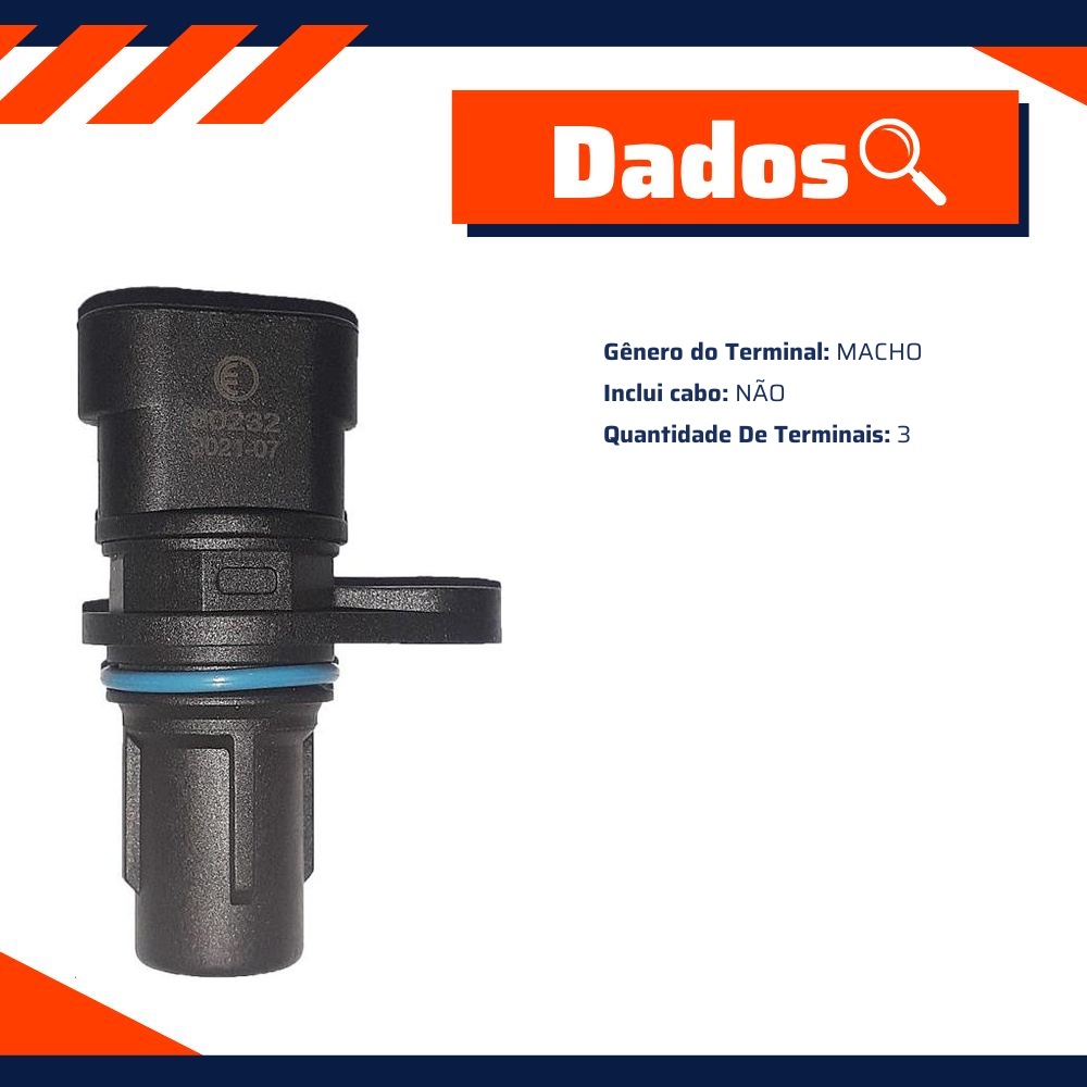 Sensor de Fase Macho - Euro - 80232