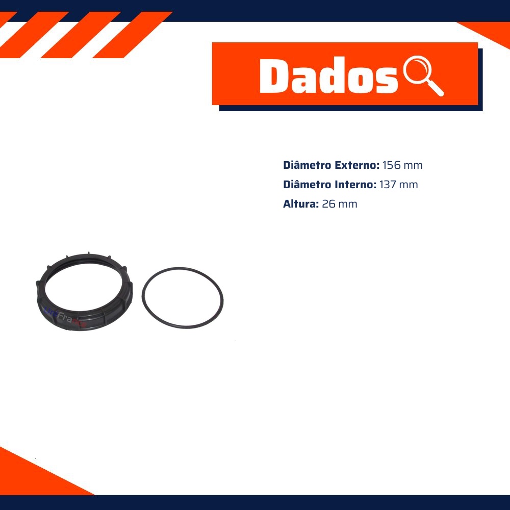 Trava do medidor de nível de combustível - DSC - 4002G