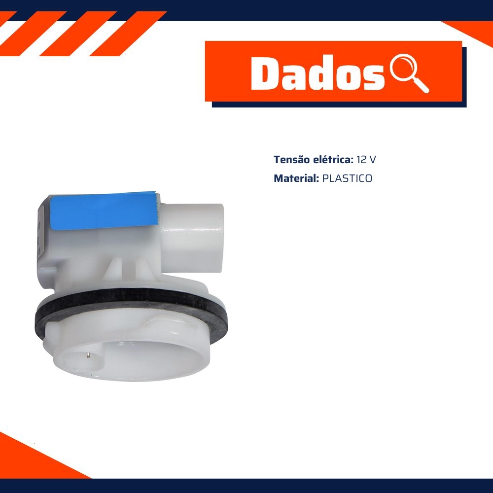 Sensor Controle de Combustível Plástico 12V - TSA - T-020003