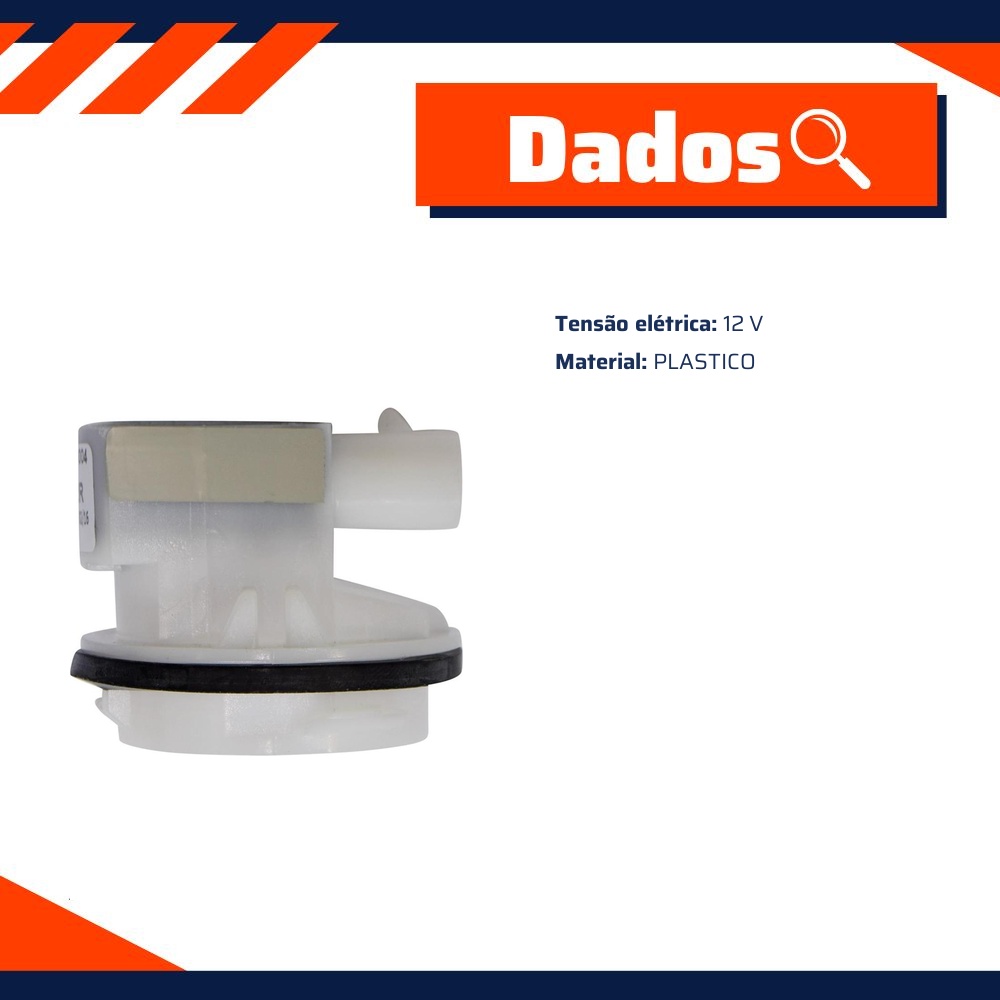 Sensor de Controle de Combustível Plástico para Fiat Palio Weekend - TSA - T-020004