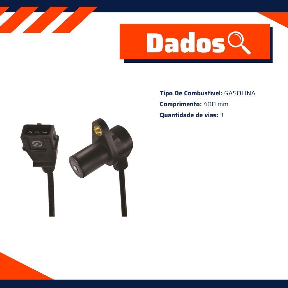 Sensor de Rotação Gasolina - DS - 1821