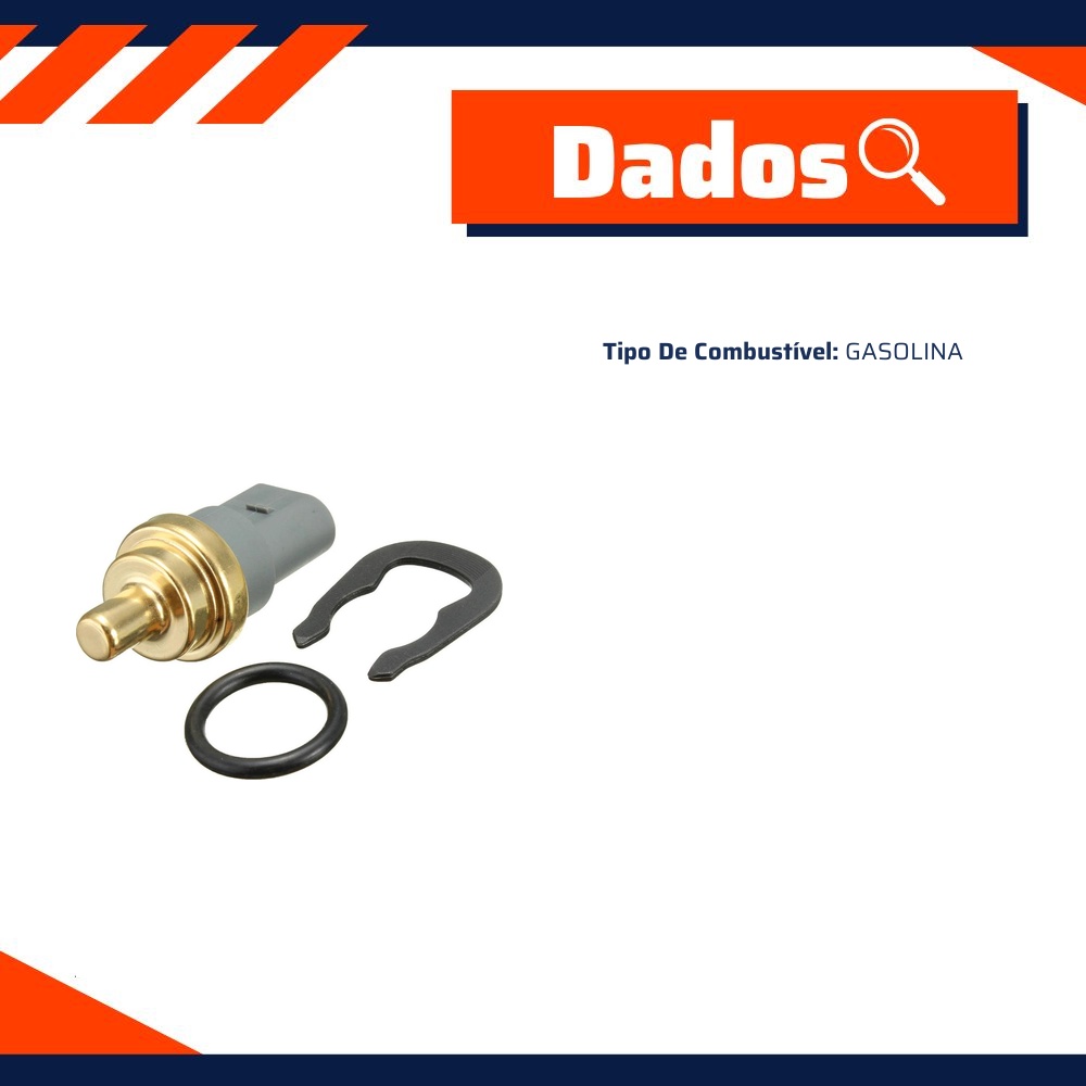 Sensor de Temperatura Gasolina - Wahler - 412308